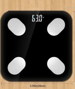 SDARISB® Smart Bluetooth Weegschaal Met App - Fitness - Vetpercentage - Gewicht Schaal - Gezondheid - Health Tracker - LED Scherm -Medisana Sales 550x548 13