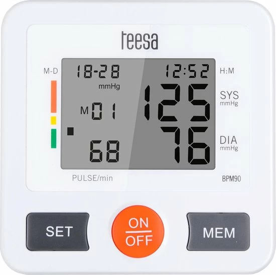 Teesa TSA8040 - Automatische Bloeddrukmeter (WHO-norm) 6 Teesa TSA8040 - Automatische Bloeddrukmeter (WHO-norm) - Afbeelding 4