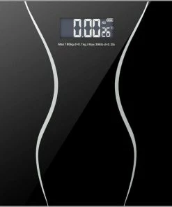 HENC Weegschaal - 180 Kg LED Vierkante Hoge Precisie Digitale Personenweegschaal