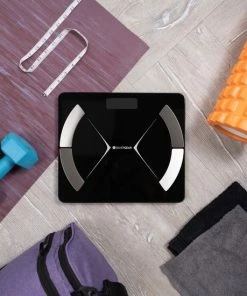 Silvergear Bluetooth Personenweegschaal - Met Zeer Volledige Lichaamsanalyse Met Vetpercentage ? Inclusief Analyse App ? Zwart -Medisana Sales 550x550 10