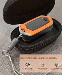Boxym Saturatiemeter Oplaadbaar- Zuurstofmeter Vinger - Oximeter Met Spo2 - Pulse Oximeter - Oplaadbare Digitale Vingertop Pulsoxymeter - Bloedzuurstofmeter Vinger - Zuurstofmeter - Oranje -Medisana Sales 550x550 108