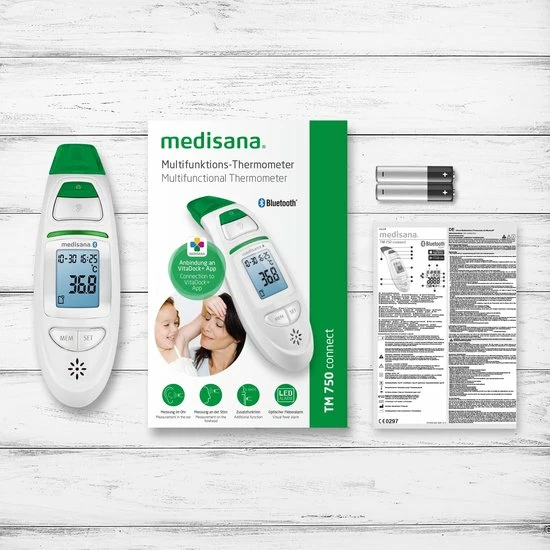 Medisana TM 750 Connect - Lichaamsthermometer - Infrarood 11 Medisana TM 750 Connect - Lichaamsthermometer - Infrarood - Afbeelding 9