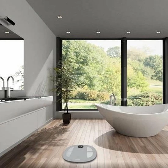 Terraillon Master Fit, SMART Lichaamsanalyse Weegschaal - Werkt Op WIFI 5 Terraillon Master Fit, SMART Lichaamsanalyse Weegschaal - Werkt Op WIFI - Afbeelding 3