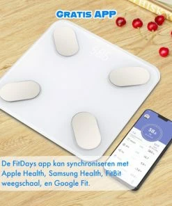 Phreeze Slimme Personenweegschaal Met Volledig Lichaamsanalyse En Vetpercentage - Digitale Bluetooth Weegschaal Met App - Beste Koop -Medisana Sales 550x550 125