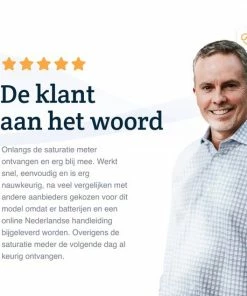 Lifell Medische Saturatiemeter - Hartslag Meter & Zuurstofmeter - Oximeter - NL Handleiding + Batt - Zwart -Medisana Sales 550x550 140