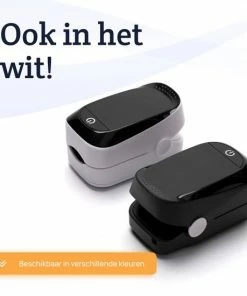 Lifell Medische Saturatiemeter - Hartslag Meter & Zuurstofmeter - Oximeter - NL Handleiding + Batt - Zwart -Medisana Sales 550x550 142