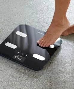 Medisana BS 602 Connect Lichaamsanalyse Weegschaal Met WiFi Zwart -Medisana Sales 550x550 180