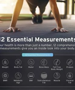 Etekcity Smart Digitale Weegschaal ESF37 - Personenweegschaal - Wit -Medisana Sales 550x550 199