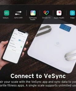 Etekcity Smart Digitale Weegschaal ESF37 - Personenweegschaal - Wit -Medisana Sales 550x550 202