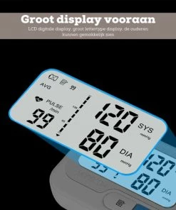 Yonrow Yongrow Automatische Saturatiemeter - Pols Bloeddrukmeter - Met Digitale LCD-Scherm - Hartslagmeter -Medisana Sales 550x550 217