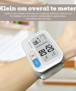 Yonrow Yongrow Automatische Saturatiemeter - Pols Bloeddrukmeter - Met Digitale LCD-Scherm - Hartslagmeter -Medisana Sales 550x550 220
