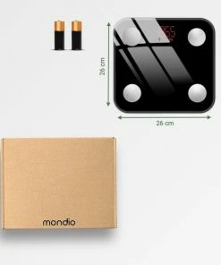 Mondio Personenweegschaal Slimme Weegschaal ? Met Lichaamsanalyse ? Vetpercentage Meter ? 11 Meetfuncties ? Digitale Weegschaal Met App 18 Mondio Personenweegschaal Slimme Weegschaal ? Met Lichaamsanalyse ? Vetpercentage Meter ? 11 Meetfuncties ? Digitale Weegschaal Met App -Medisana Sales 550x550 228