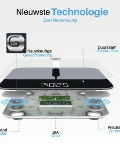 Mondio Personenweegschaal Slimme Weegschaal ? Met Lichaamsanalyse ? Vetpercentage Meter ? 11 Meetfuncties ? Digitale Weegschaal Met App 19 Mondio Personenweegschaal Slimme Weegschaal ? Met Lichaamsanalyse ? Vetpercentage Meter ? 11 Meetfuncties ? Digitale Weegschaal Met App -Medisana Sales 550x550 229