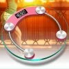 Opline Personenweegschaal LCD Elektronische Weegschaal 180 Kg Glas Digitale Lichaamsgewicht Draagbare 33 Cm Diameter Thuis Badkamer Weegschaal - Roze -Medisana Sales 550x550 240