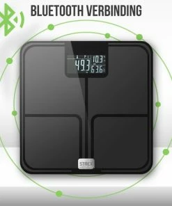 Strex SMART Weegschaal Personenweegschaal Digitaal - 18 Functies - Weegschaal Met Lichaamsanalyse - Bluetooth Met APP -Medisana Sales 550x550 267