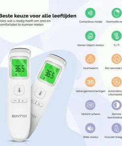 Bintoi? XE200 - Thermometer - Temperatuurmeter - Koortsthermometer -Medisana Sales 550x550 29