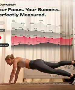 Sportstech Weegschaal - Groot Display - 30 Dagen Acculooptijd - BBS300 - Personenweegschaal - Wit -Medisana Sales 550x550 292