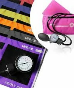 Stalt Medical Handmatige Bloeddrukmeter Basis Set Met Stethoscoop ST-A088-Roze