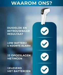 Voorhoofd Thermometer Koortsthermometer Voor Volwassenen En Kinderen Infrarood Thermometer - Thermometer Lichaam - Ecomtrends? -Medisana Sales 550x550 338