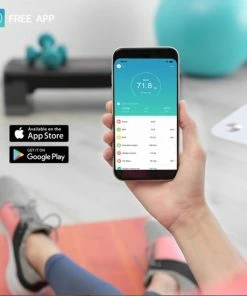 Jatso - Weegschaal Met Lichaamsanalyse - Slimme Weegschaal - Met App - Personenweegschaal -Medisana Sales 550x550 348