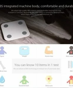 Xiaomi - Lichaamsanalyseweegschaal - Wit -Medisana Sales 550x550 360