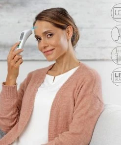 Medisana TM 760 Infrarood Multifunctionele Thermometer - Meet Contactloos Temperatuur Via Voorhoofd - Ook Andere Objecten 22 Medisana TM 760 Infrarood Multifunctionele Thermometer - Meet Contactloos Temperatuur Via Voorhoofd - Ook Andere Objecten -Medisana Sales 550x550 403