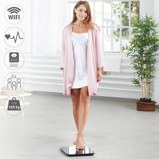 Medisana BS 652 Connect - Lichaamsanalyse - Personenweegschaal - Zwart 9 Medisana BS 652 Connect - Lichaamsanalyse - Personenweegschaal - Zwart - Afbeelding 7