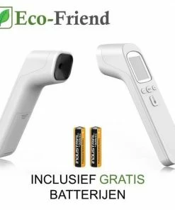 Phicon Infrarood Thermometer ? Thermometer Lichaam - Thermometer Koorts ? Voorhoofd Thermometer ? Thermometer ? Digitale Thermometer ? Koortsthermometer ? Koortsthermometer Digitaal ? Koorts Thermometer Voor Volwassenen ? Inclusief Batterijen