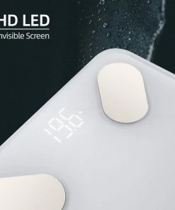 CoverMore Personenweegschaal Met App Android & IOS - Digitaal - Bluetooth - Lichaamsanalyse - Lichaamsvet - Weegschaal Met APP Voor Android En IPhone -Medisana Sales 550x550 469