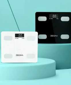 Zeegma Gewit - SMART Personenweegschaal - 15 Parameters - 200kg - LCD - APP 15 Zeegma Gewit - SMART Personenweegschaal - 15 Parameters - 200kg - LCD - APP -Medisana Sales 550x550 496