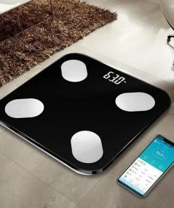 SDARISB® Smart Bluetooth Weegschaal Met App - Fitness - Vetpercentage - Gewicht Schaal - Gezondheid - Health Tracker - LED Scherm -Medisana Sales 550x550 504