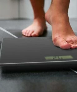 Nedis Personenweegschaal | Digitaal | Zwart | Gehard Glas | Maximaal Weegvermogen: 150 Kg -Medisana Sales 550x550 531