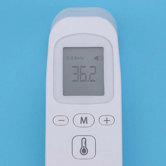 Q-Time Draagbare Thermometer - Non-contact - IR Infrarood – Thermometer - Digitale Thermometer - Voorhoofd - LCD – Koorts - Temperatuur Meter - Met Achtergrondverlichting - Voor Alle Leeftijden 3 Q-Time Draagbare Thermometer - Non-contact - IR Infrarood – Thermometer - Digitale Thermometer - Voorhoofd - LCD – Koorts - Temperatuur Meter - Met Achtergrondverlichting - Voor Alle Leeftijden