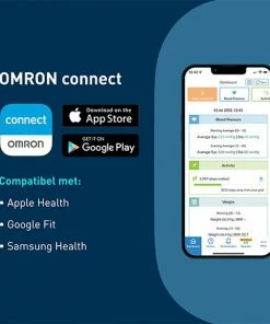 OMRON X7 Smart Bloeddrukmeter Bovenarm - Blood Pressure Monitor - Klinisch Gevalideerd - Met Mobiele App - 22 Tot 42 Cm Manchet -Medisana Sales 550x550 55