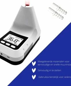 Covital Thermometer Voorhoofd - Thermometer Lichaam - Infrarood Thermometer 10 Covital Thermometer Voorhoofd - Thermometer Lichaam - Infrarood Thermometer -Medisana Sales 550x550 571