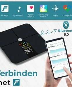 E.volve Premium Slimme Weegschaal - 16x Lichaamsanalyse O.a. Vetpercentage - Digitale Personenweegschaal Met App - Bluetooth - Inclusief Analyse App 18 E.volve Premium Slimme Weegschaal - 16x Lichaamsanalyse O.a. Vetpercentage - Digitale Personenweegschaal Met App - Bluetooth - Inclusief Analyse App -Medisana Sales 550x550 58