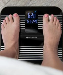 Silvergear Premium Slimme Weegschaal Met Hartslagmeter ? 17x Lichaamsanalyse Metingen - Gratis App - Wit -Medisana Sales 550x550 6