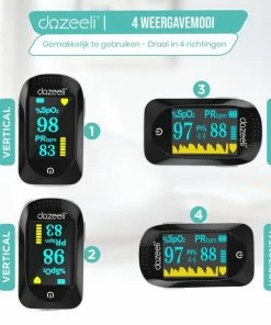 Dozeeli? Saturatiemeter Zuurstofmeter Vinger - Oximeter - FAGG Medische Kwalificatie En Inspectie + CE - NL Handleiding - Opberghoes Koord + Panasonic Batteijen - Wit 10 Dozeeli? Saturatiemeter Zuurstofmeter Vinger - Oximeter - FAGG Medische Kwalificatie En Inspectie + CE - NL Handleiding - Opberghoes Koord + Panasonic Batteijen - Wit -Medisana Sales 550x550 62