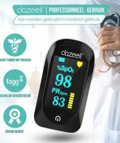 Dozeeli? Saturatiemeter Zuurstofmeter Vinger - Oximeter - FAGG Medische Kwalificatie En Inspectie + CE - NL Handleiding - Opberghoes Koord + Panasonic Batteijen - Wit 12 Dozeeli? Saturatiemeter Zuurstofmeter Vinger - Oximeter - FAGG Medische Kwalificatie En Inspectie + CE - NL Handleiding - Opberghoes Koord + Panasonic Batteijen - Wit -Medisana Sales 550x550 64