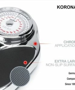 Korona Theo - Retro Chromen Weegschaal - Mechanisch -Medisana Sales 550x550 77