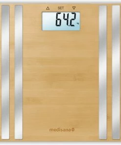 Medisana BS 550 Connect Digitale Personenweegschaal Weegbereik (max.): 180 Kg Bamboe Met Bluetooth