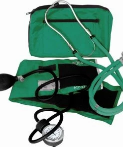 Stalt Medical Handmatige Bloeddrukmeter Incl. Sparague Rappaport Stethoscoop ST-A056-Lila