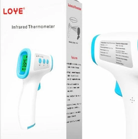 LOYE Contactloos Infrarood Thermometer Voor Lichaam & Voorhoofd 6 LOYE Contactloos Infrarood Thermometer Voor Lichaam & Voorhoofd - Afbeelding 4