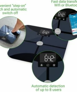 Medisana BS 652 Connect - Lichaamsanalyse - Personenweegschaal - Zwart 22 Medisana BS 652 Connect - Lichaamsanalyse - Personenweegschaal - Zwart -Medisana Sales 550x555