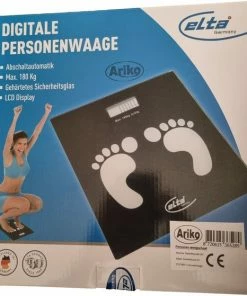 Ariko Elta Digitale Personenweegschaal - Max. Capaciteit 180 Kg - Zwart - Inclusief 2 X AAA Batterijen -Medisana Sales 550x559 7