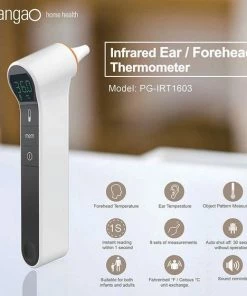 Digitale Thermometer Van Pangao - Infrarood Functie, Voorhoofd En Oor -Medisana Sales 550x561 11