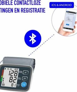 StrongSupply Bloeddrukmeter ? Bovenarm Bluetooth Hypertensie Bloeddrukmeter ? Wireless - IOS - Android - Boven Arm ? Hartslag Detectie ? Sphygmomanometer ? Upper Arm - Blood Pressure -Medisana Sales 550x561 5