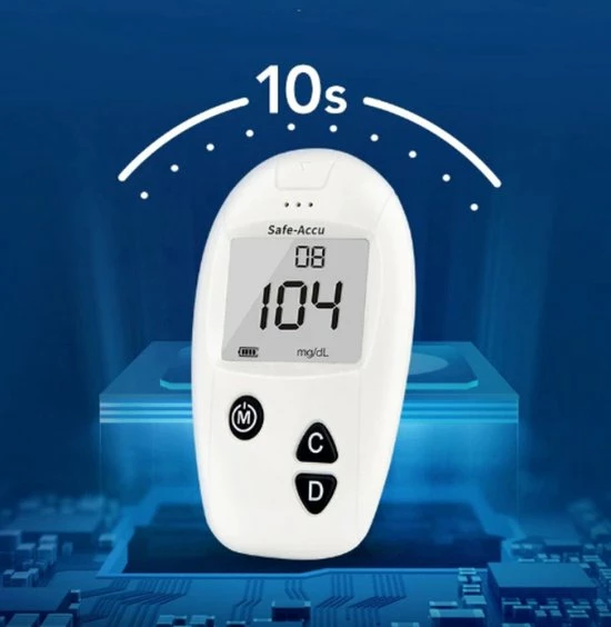 Tectie? Glucosemeter - Bloedsuikermeter - Glucose Meter - Bloedsuikerspiegelmeter - Diabetes Meter - Glucose Monitor - Teststrips - Startpakket 9 Tectie? Glucosemeter - Bloedsuikermeter - Glucose Meter - Bloedsuikerspiegelmeter - Diabetes Meter - Glucose Monitor - Teststrips - Startpakket - Afbeelding 7