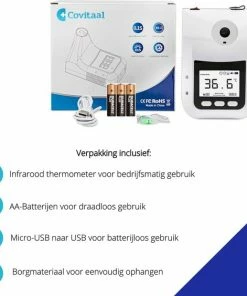 Covital Thermometer Voorhoofd - Thermometer Lichaam - Infrarood Thermometer 13 Covital Thermometer Voorhoofd - Thermometer Lichaam - Infrarood Thermometer -Medisana Sales 550x564 7