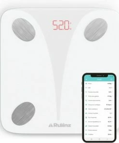 Rulinz - Smart Personenweegschaal - Met Lichaamsanalyse - Met Bluetooth - Met App
